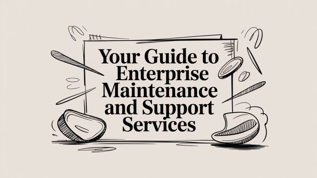 maintenance and support services service guide