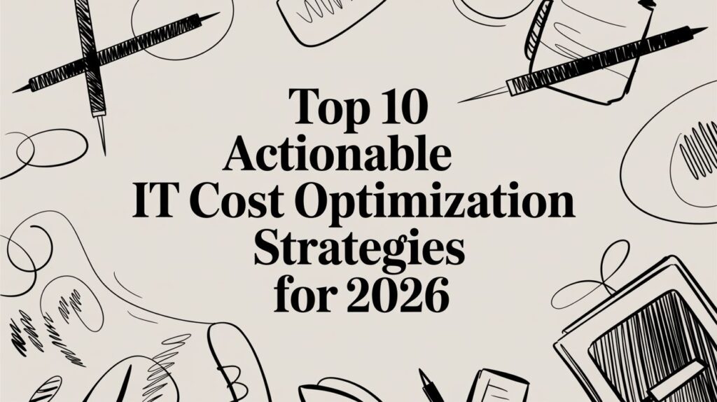 it cost optimization strategies doodle design