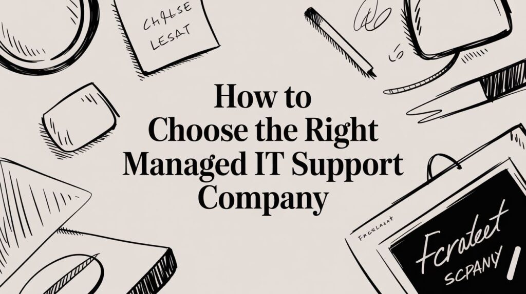 managed it support company desk setup