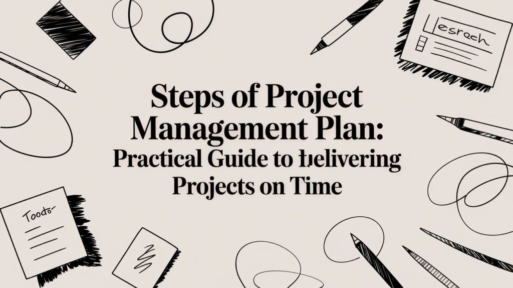 steps of project management plan project planning