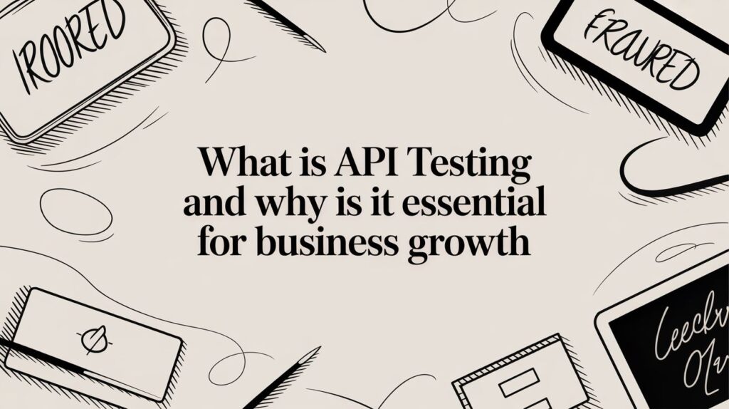 what is api testing business sketch