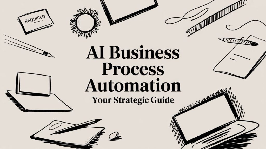 ai business process automation sketch office