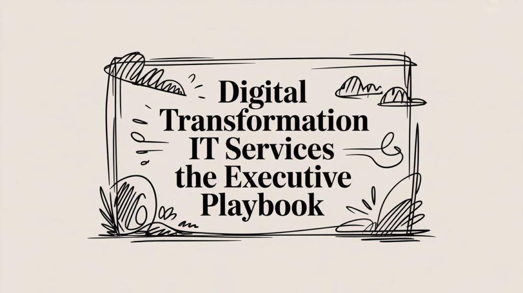 digital transformation it services playbook