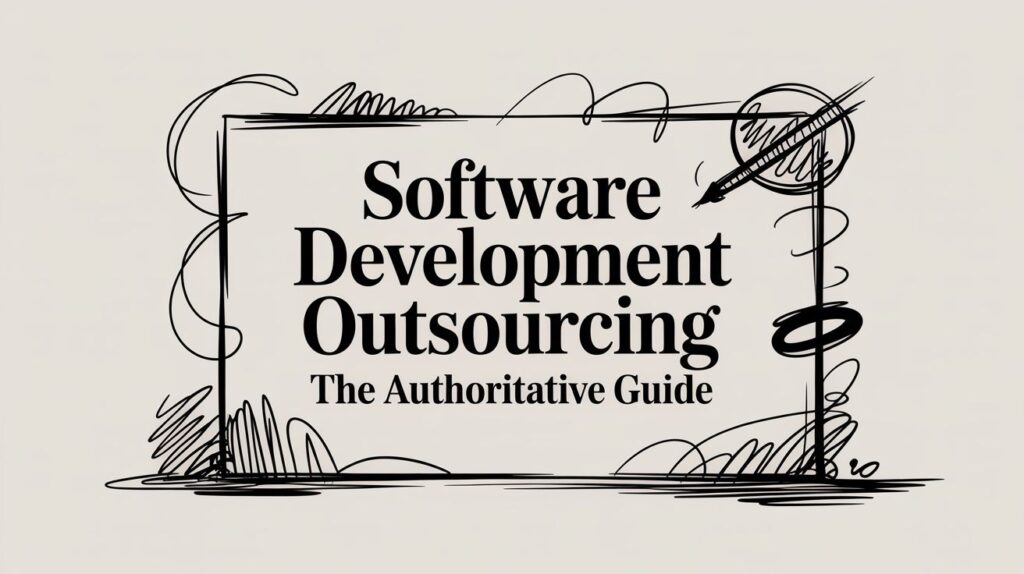 software development outsourcing guide graphic