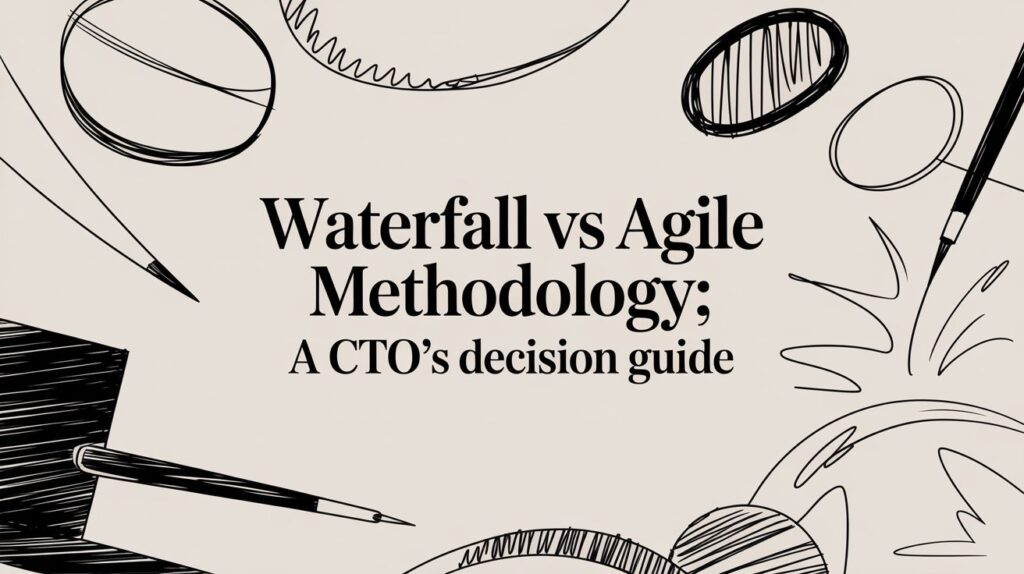 waterfall vs agile methodology sketching tools